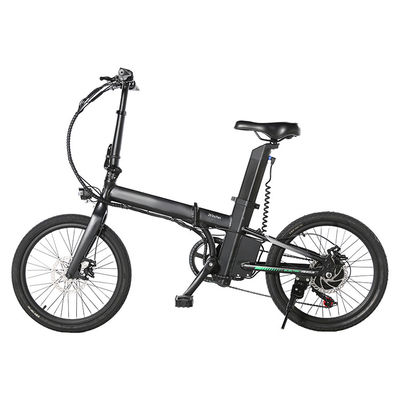 peso ligero plegable eléctrico de la bici 36V, bicis eléctricas del plegamiento 0.25kw para los adultos